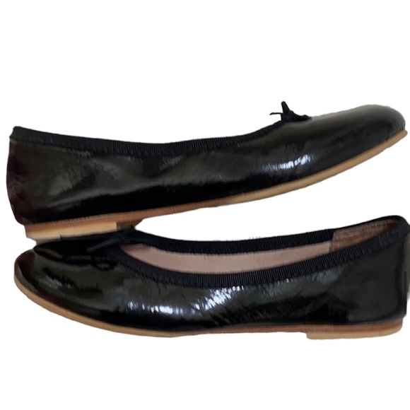 Bloch Girls Cha Cha Patent Leather Ballet Flats Slip On dance shiny shoes - Picture 7 of 8